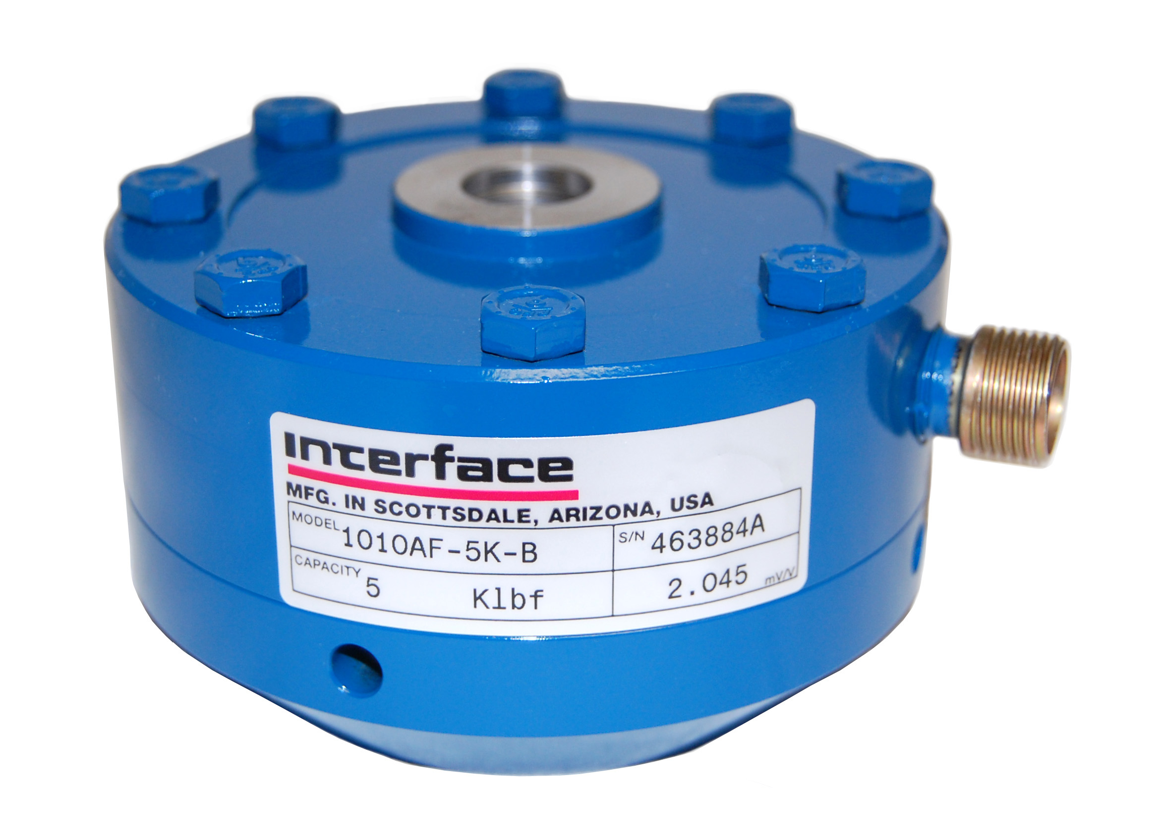 Células de Carga de Baixo Perfil para Teste de Fadiga Série 1000: 1,25 a 225 kN