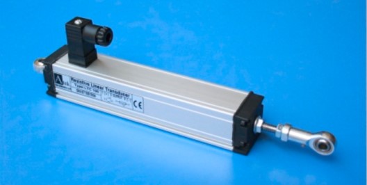 Transdutor de posição linear, régua potenciométrica com saída em corrente, 0-20mA ou 4-20 mA Série LTC-A