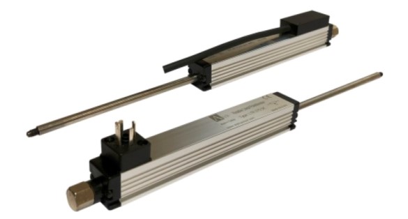Transdutor de posição linear potenciométrico, régua potenciométrica Com Mola de Retorno Série LTR