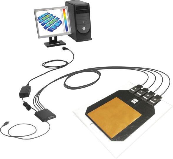 Sistemas de Mapeamento de Pressão para Teste de Pneus X3 PRO da XSensor